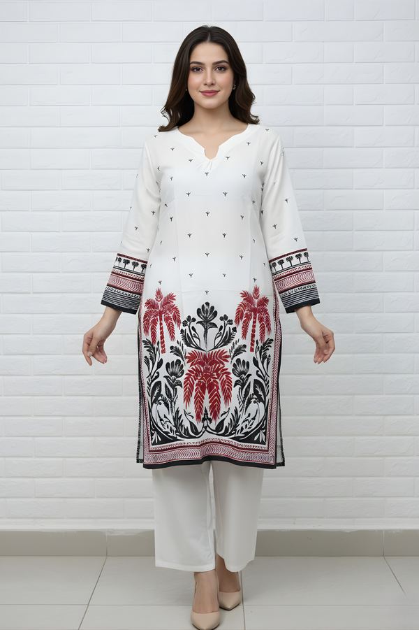 Palm Noir Luxe Silk Set