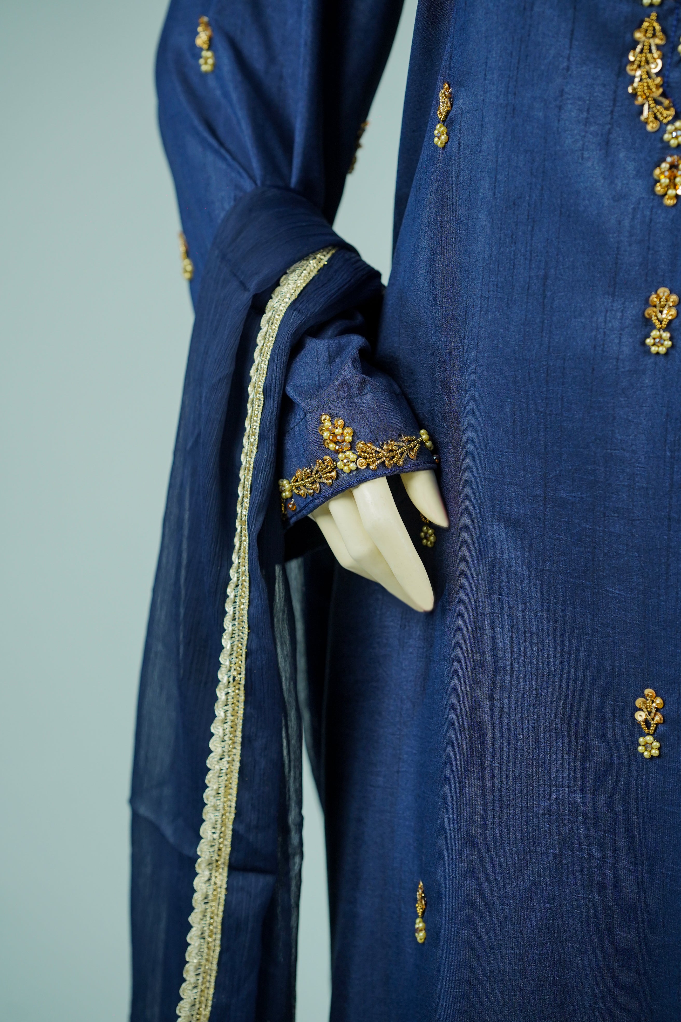 Safroon Handcrafted 3-Piece Russian Silk Suit