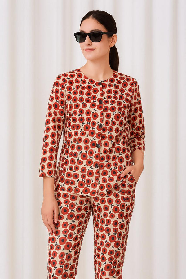 Boski Lilen Cord Set - 002